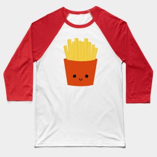 Cute Kawaii French fries Baseball T-Shirt